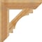 Ekena Millwork Merced Slat Rough Sawn Bracket, Western Red Cedar, 6"W x 28"D x 28"H BKT06X28X28MRC06RWR - alternate 4